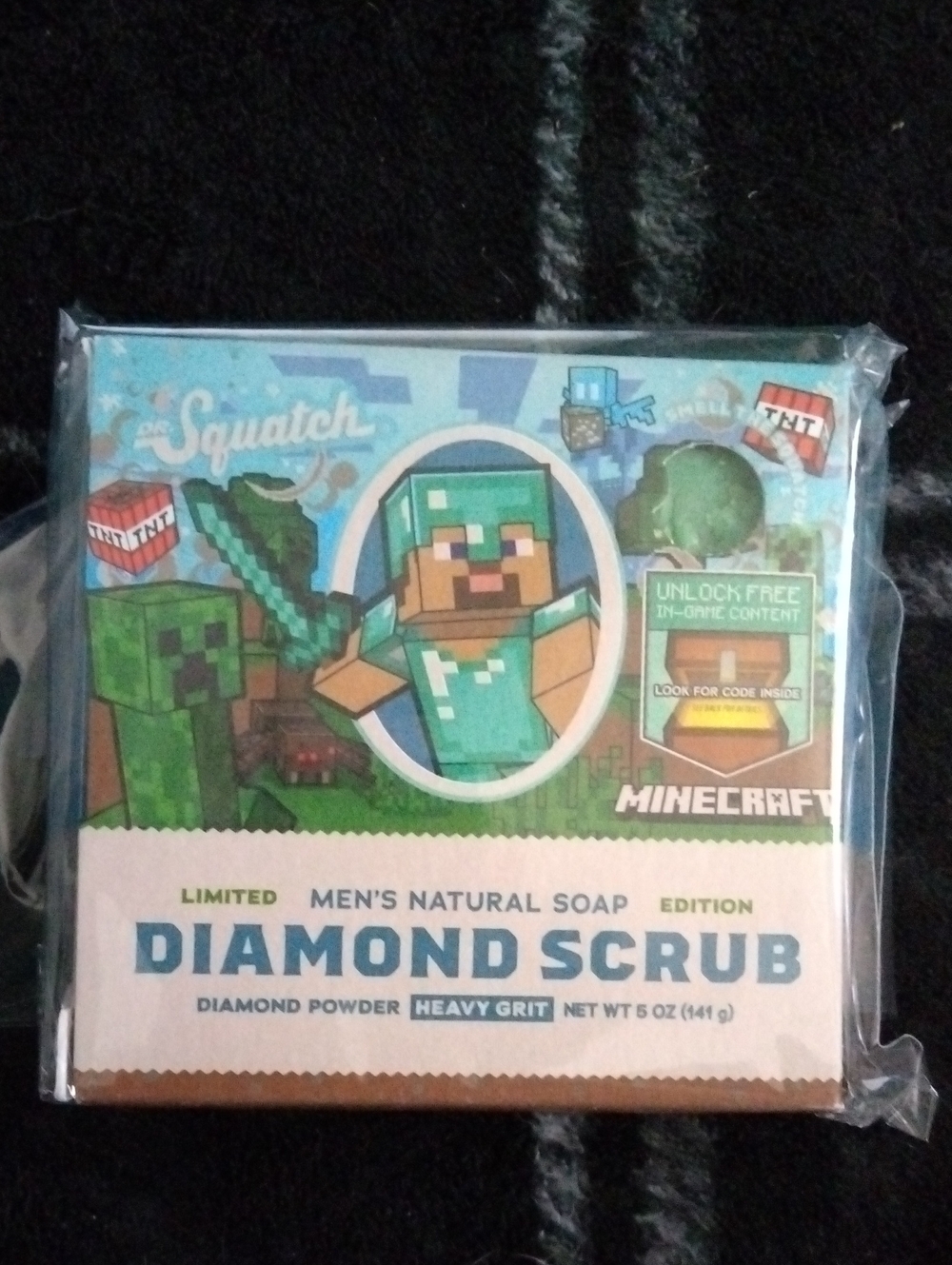 Dr. Squatch Diamond Scrub Men's Natural Soap